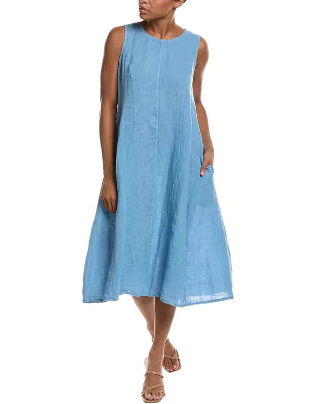 Linen Midi Dress