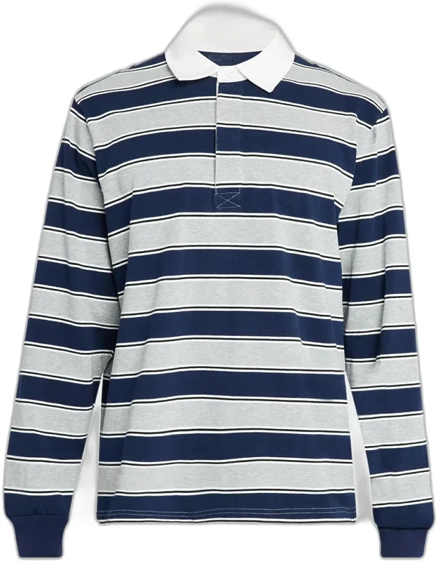 Cotton Stripe Rugby Shirt
