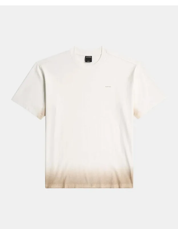 Logo Sprayed Cotton T-shirt