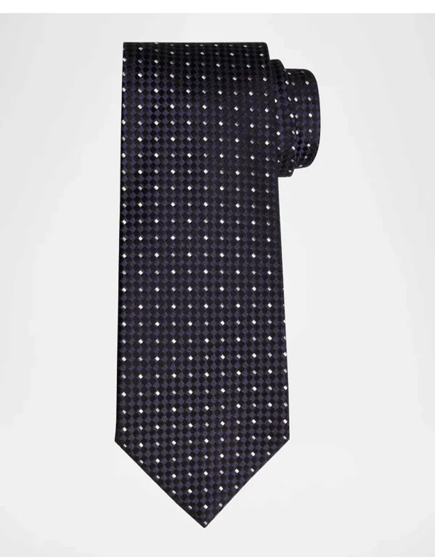 Micro-jacquard Silk Tie