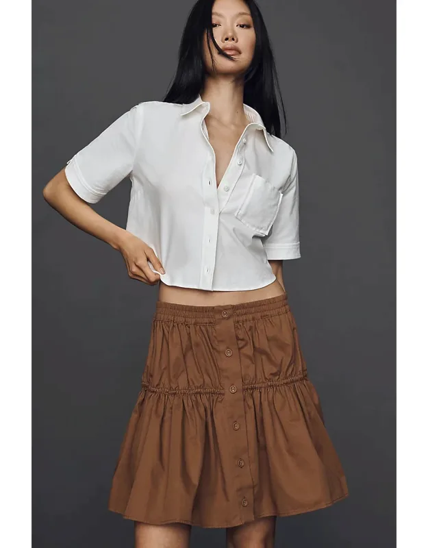 Buttondown Skirt