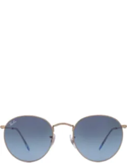 Round Metal Gradient Sunglasses