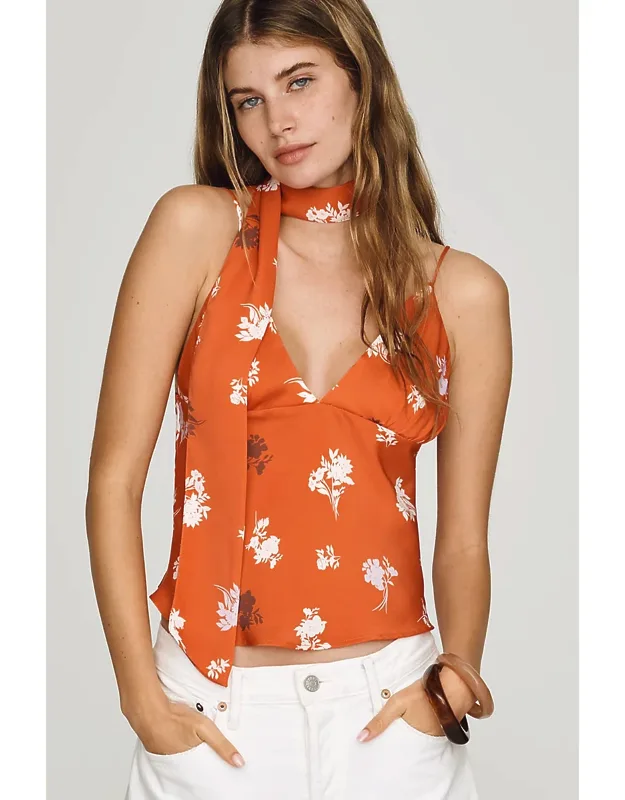 Scarf-neck Cami