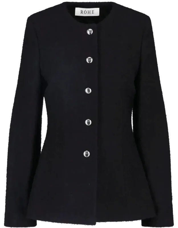 Tailored Virgin Wool Blazer
