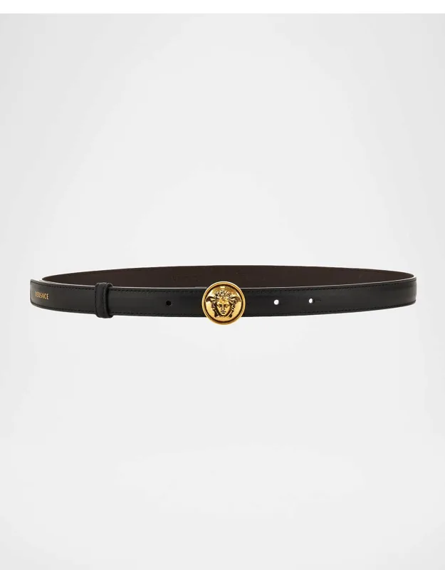 Medusa Leather Belt
