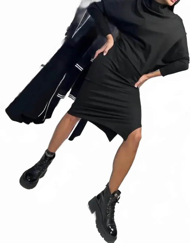 Asymmetric Drunk Dress