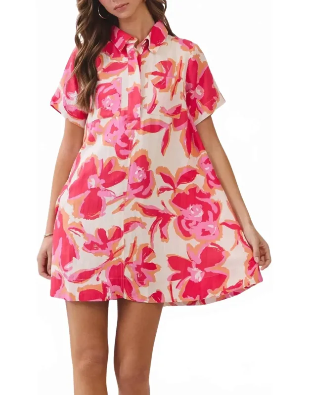 Mini Shirt Dress