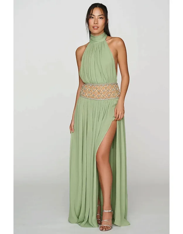 Beaded Maxi Dress