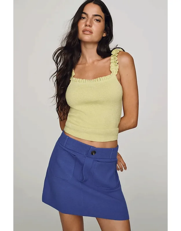 Knit Mini Skirt