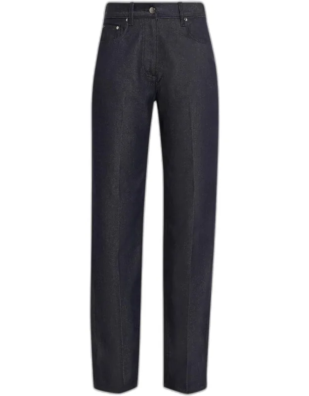 Straight-leg Trouser Jeans
