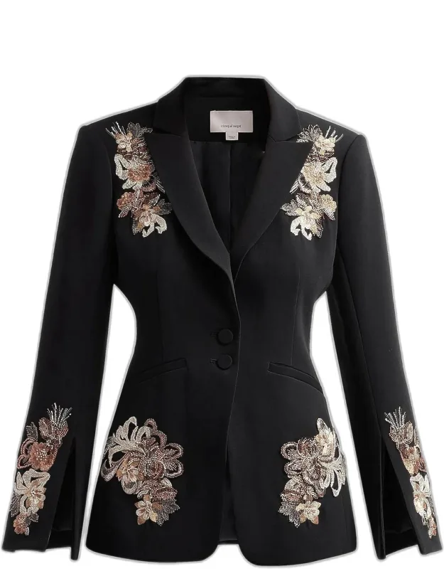 Crystal Cascade Blazer