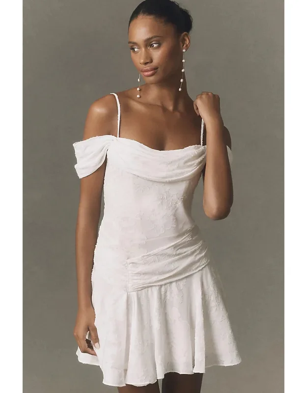 Fit & Flare Lace Mini Dress