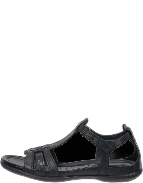 Flash Leather T-bar Sandals