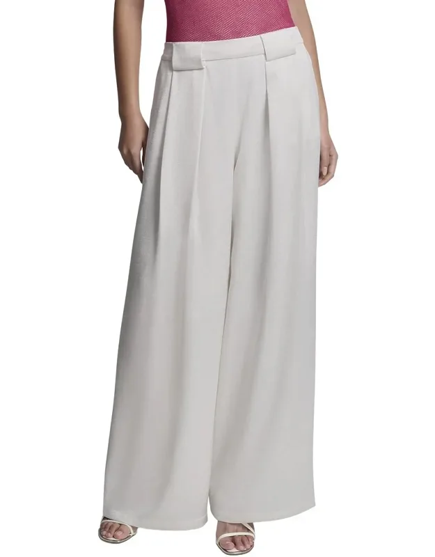 Pleated Wide Leg Pants