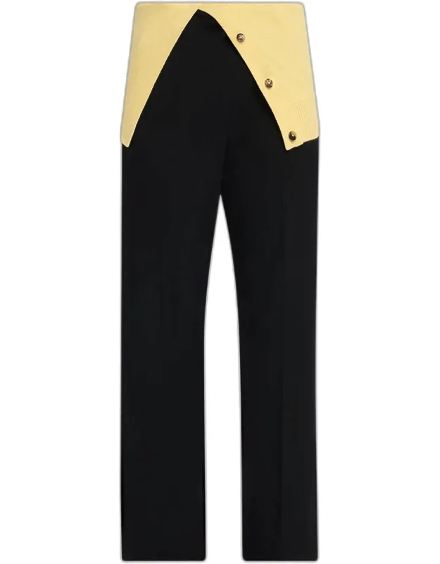 Removable-flap Trousers