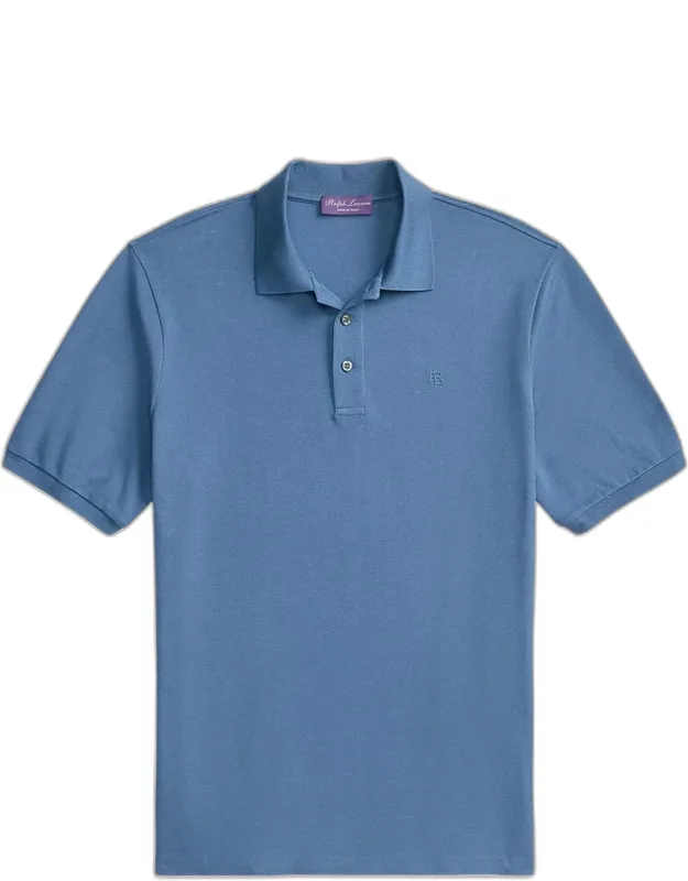 Cashmere-blend Polo Shirt