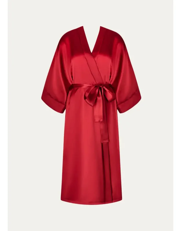 Silk Satin Robe