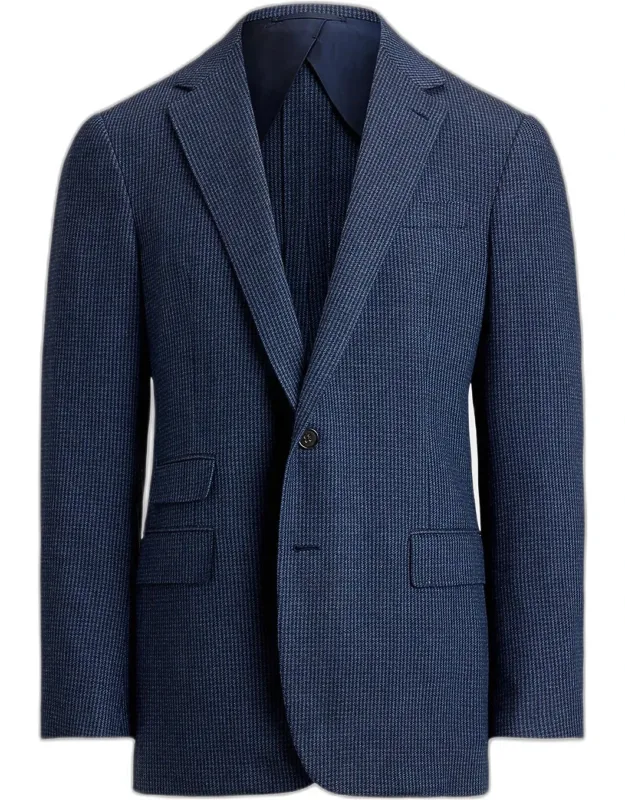 Houndstooth Wool Sport Coat