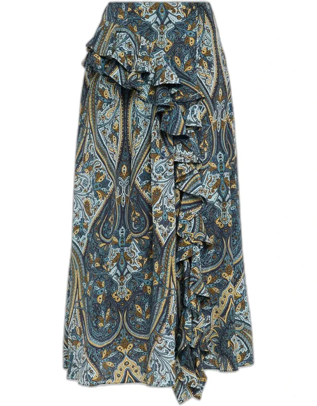Cascading Ruffle Skirt
