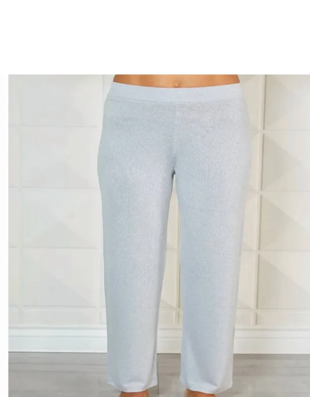 Pull-on Wide Leg Pants