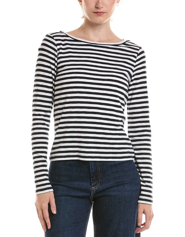 Stripe Cape Rib Modern Boat T-shirt