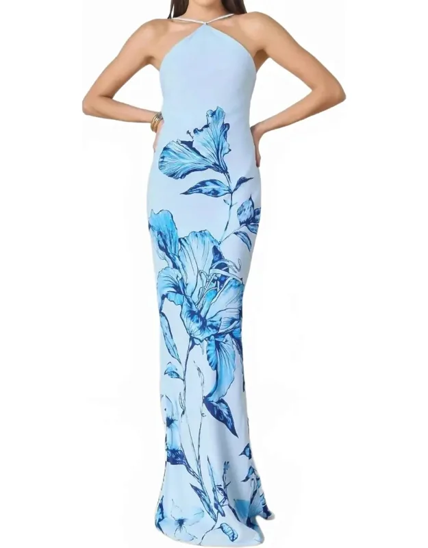 Milo Halter Maxi Dress