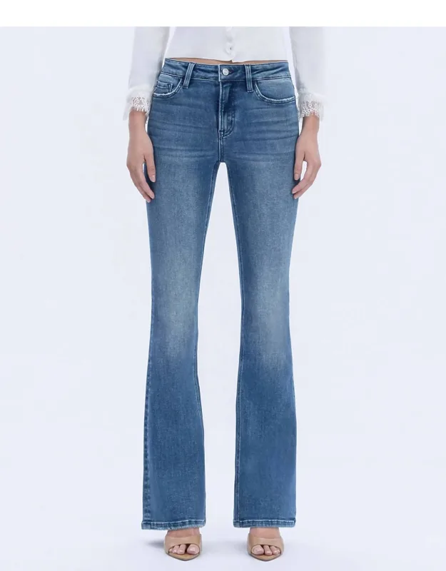 High Rise Bootcut Jeans
