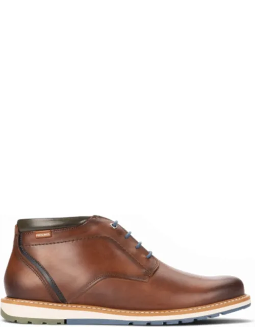 Leather Lace-up Ankle Smart Boots