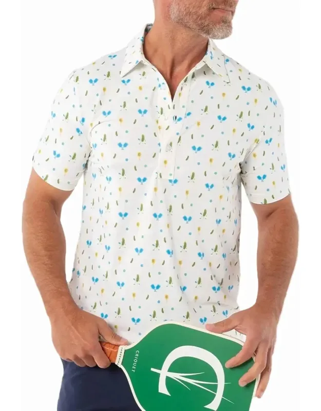 Pickleball Polo Shirt