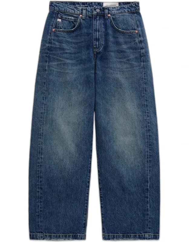 Barrel-leg Jeans