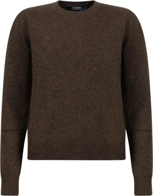 Logo-embroidered Elbow-patch Sweater