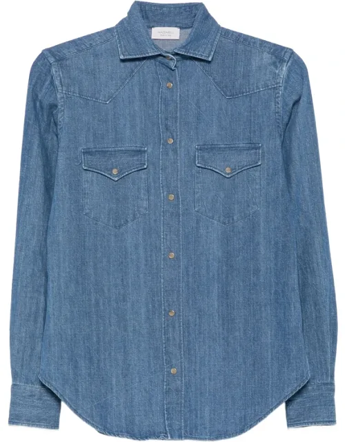 Western-style Denim Shirt