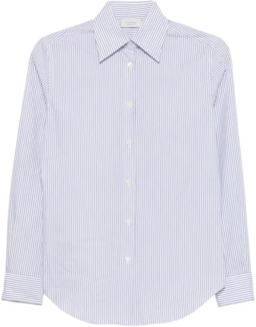 Vertical-stripe Long-sleeve Shirt