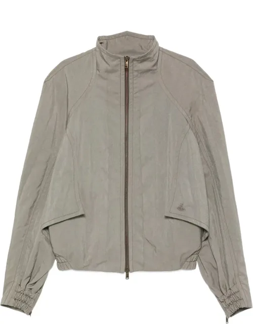Orb-embroidered Zip-up Jacket