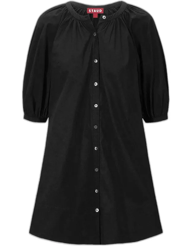 Cotton Poplin Minidress