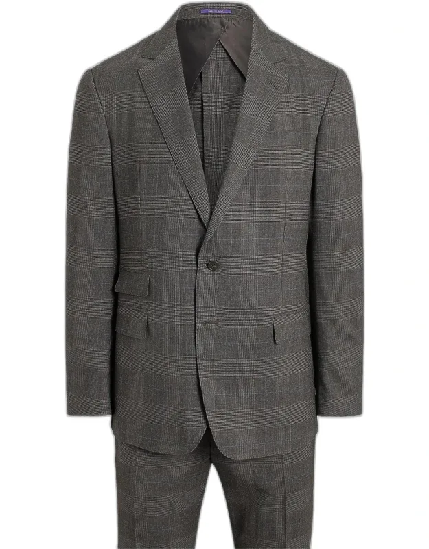 Glen Check Wool Suit