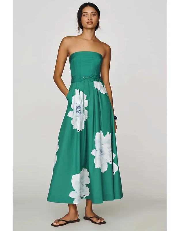 Waisted Maxi Dress