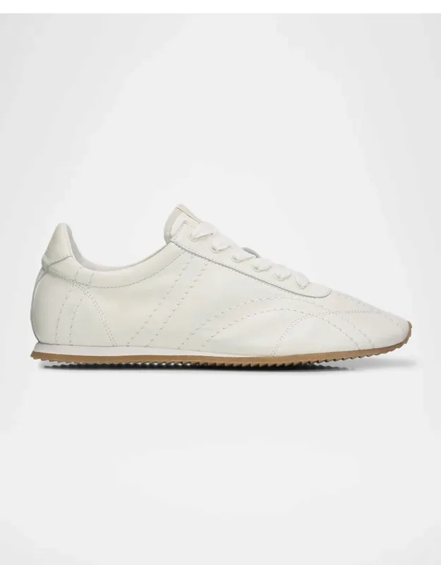 Flex Nappa Leather Low-top Sneakers
