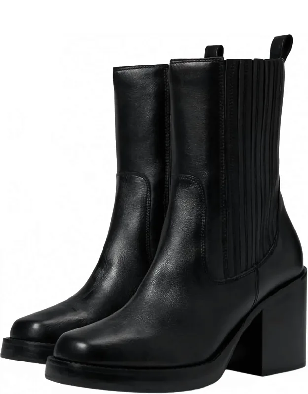 Sweet Escape Leather Ankle Boots