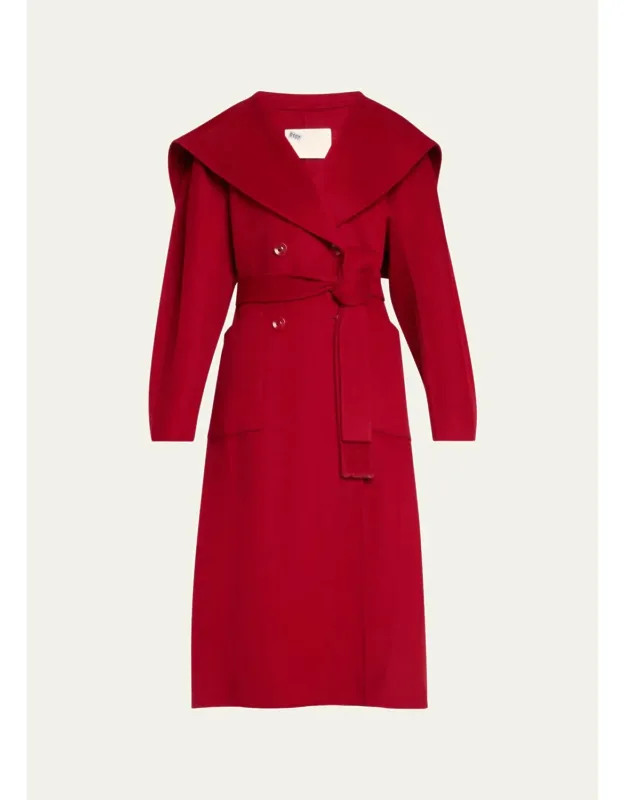 Rory Wool-cashmere Belted Double-breasted Sailor Coat