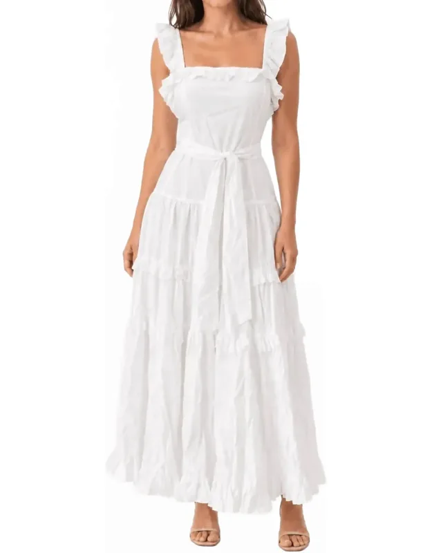 Ruffled Maxi Dress