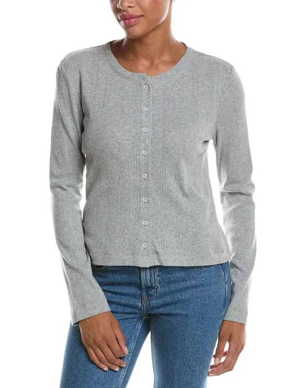 Lila Pointelle Cardigan