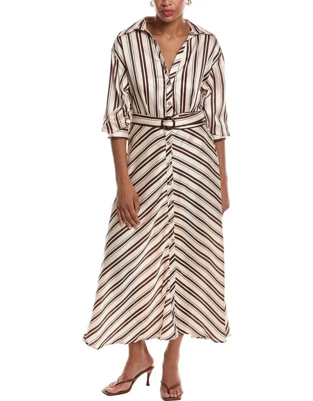 Printed Midi Dress