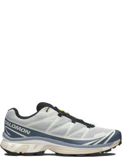 Pearl Blue Panelled Sneakers