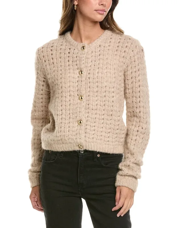 The Plush Alpaca-blend Cardigan