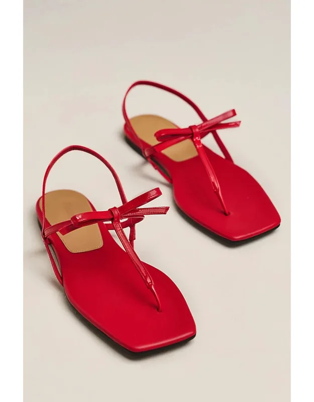 Strappy Bow Sandals