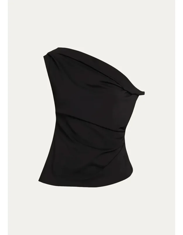 Draped Asymmetric Top
