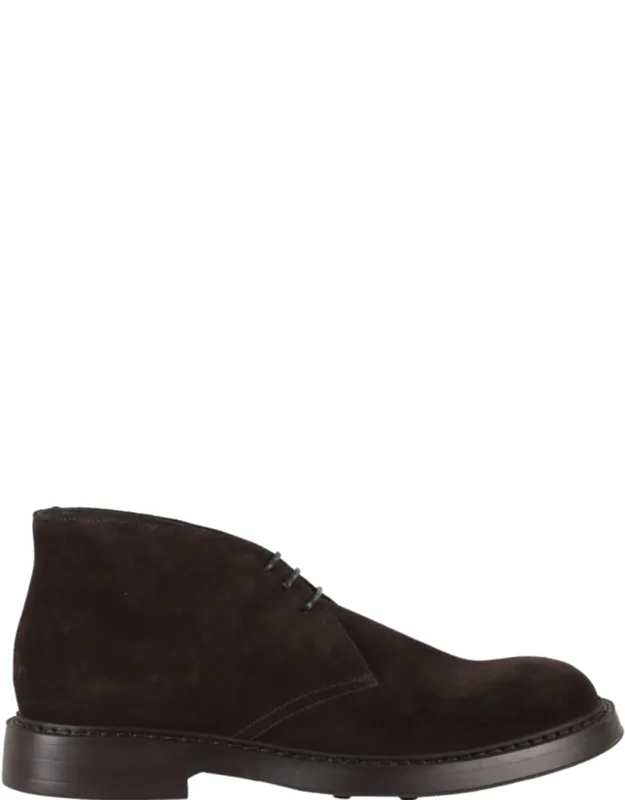 Suede Lace-up Chukka Boots