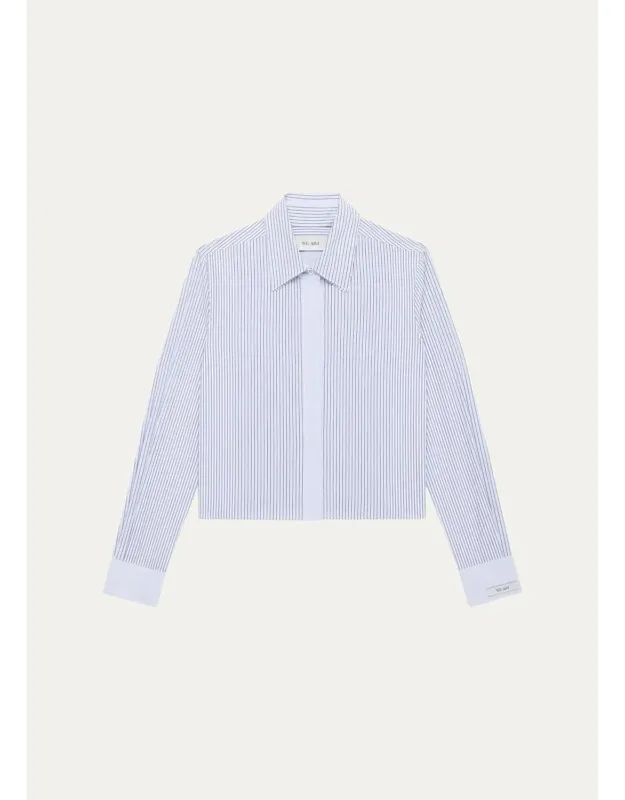 The Campbell Boxy Striped Cotton Shirt