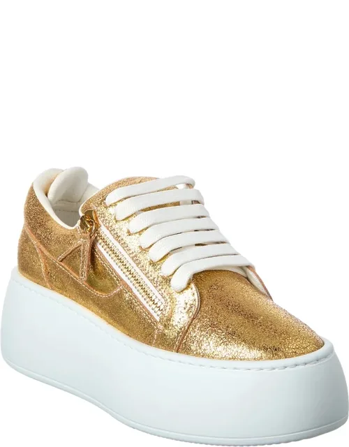 Alma Leather Platform Sneakers